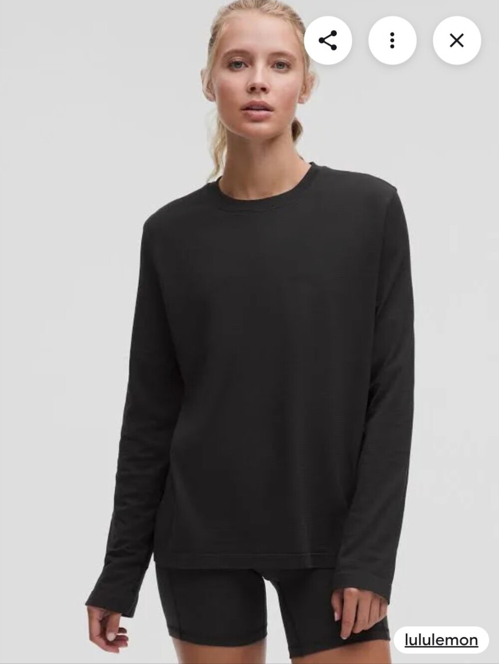 Lululemon Athletica Women's Swiftly Relaxed Long Sleeve Shirt (Hip Length)